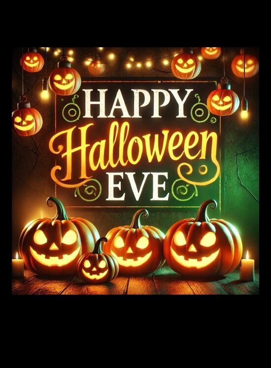 Happy Halloween Eve poster