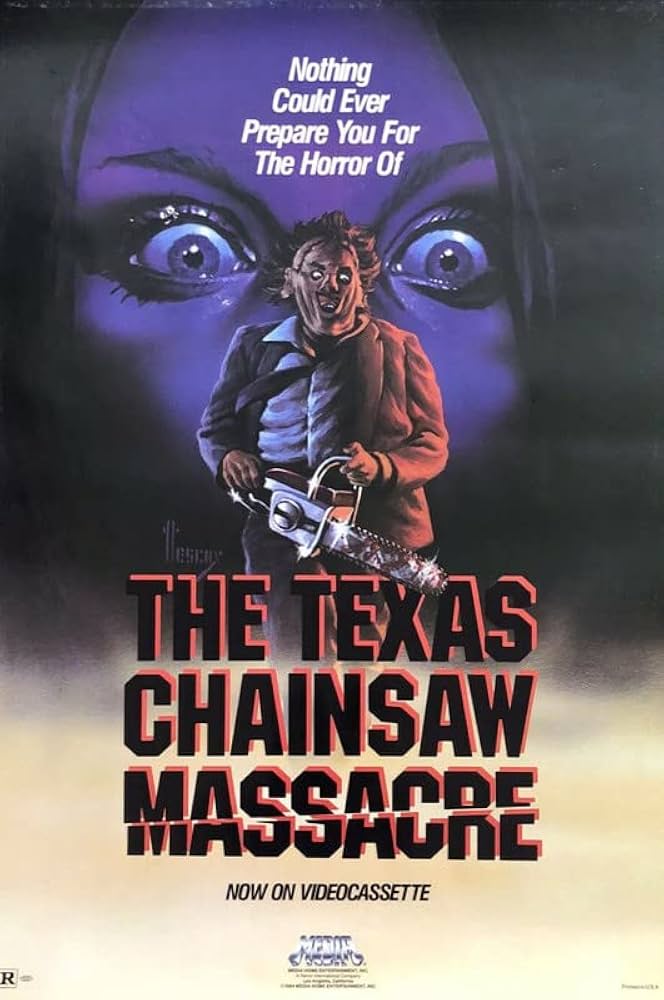 Horror Movie The Texas Chain Saw Massacre (1974) poster